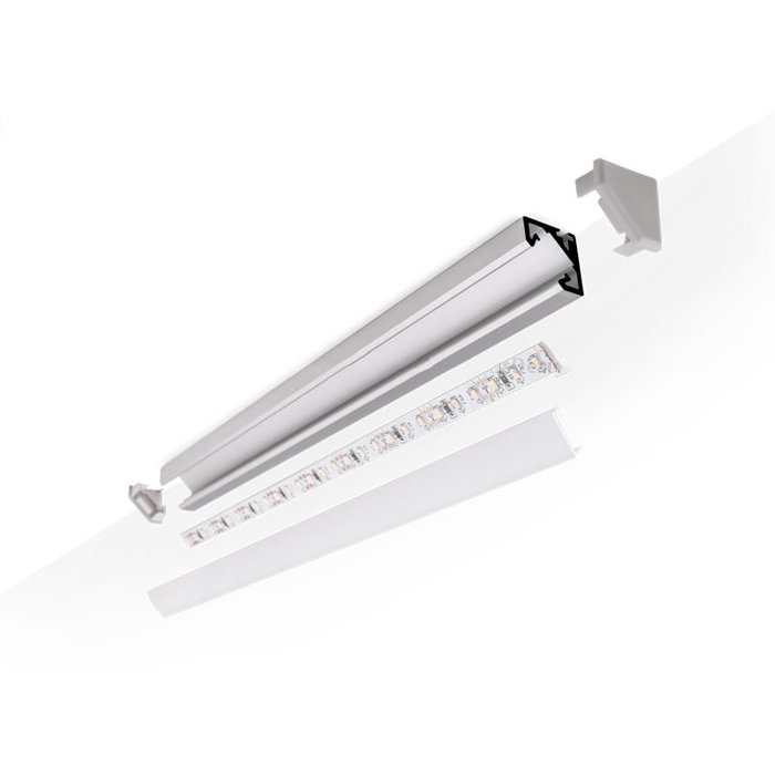 LED hliníkový profil GLAD-45 - Image 3